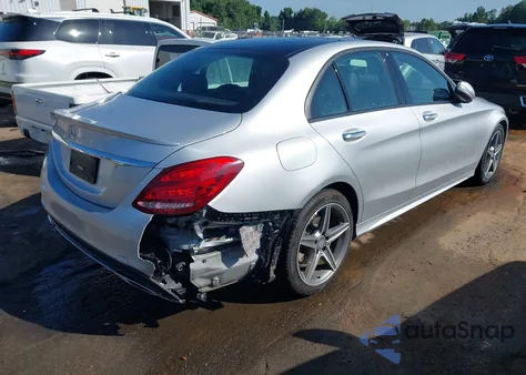 2015 Mercedes-Benz C 300 Luxury/Sport from USA, damaged, VIN 55SWF4JBXFU068458